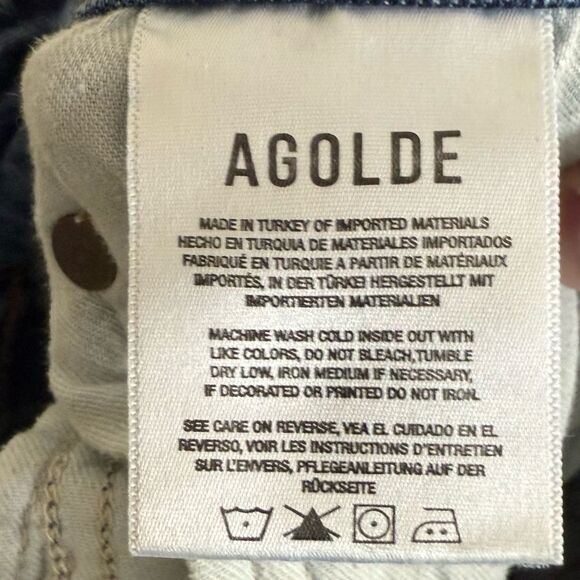 Agolde Kye Straight Crop Jeans Size 30 - Picture 6 of 7